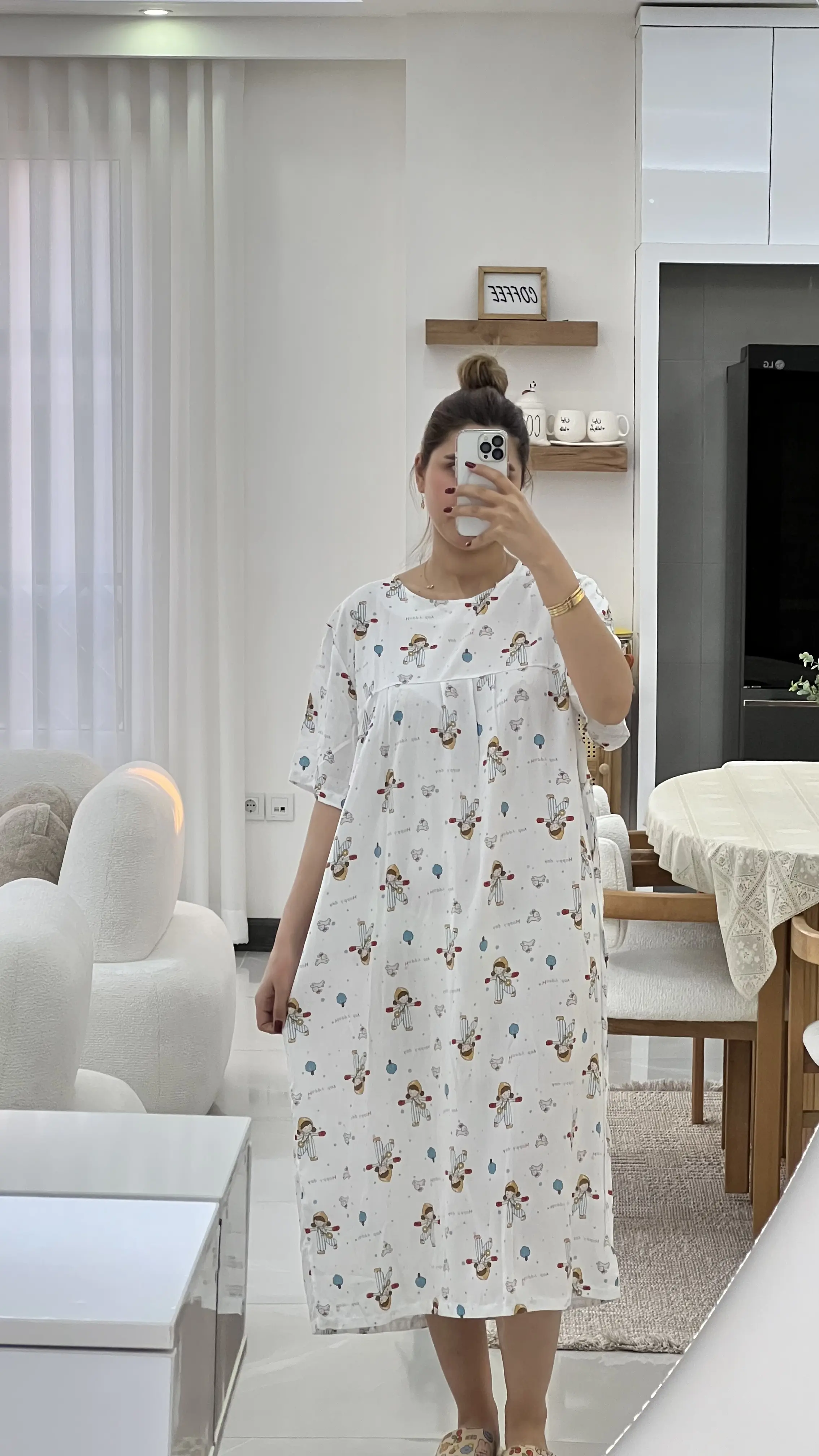 شومیز حلقه ای طرحدار