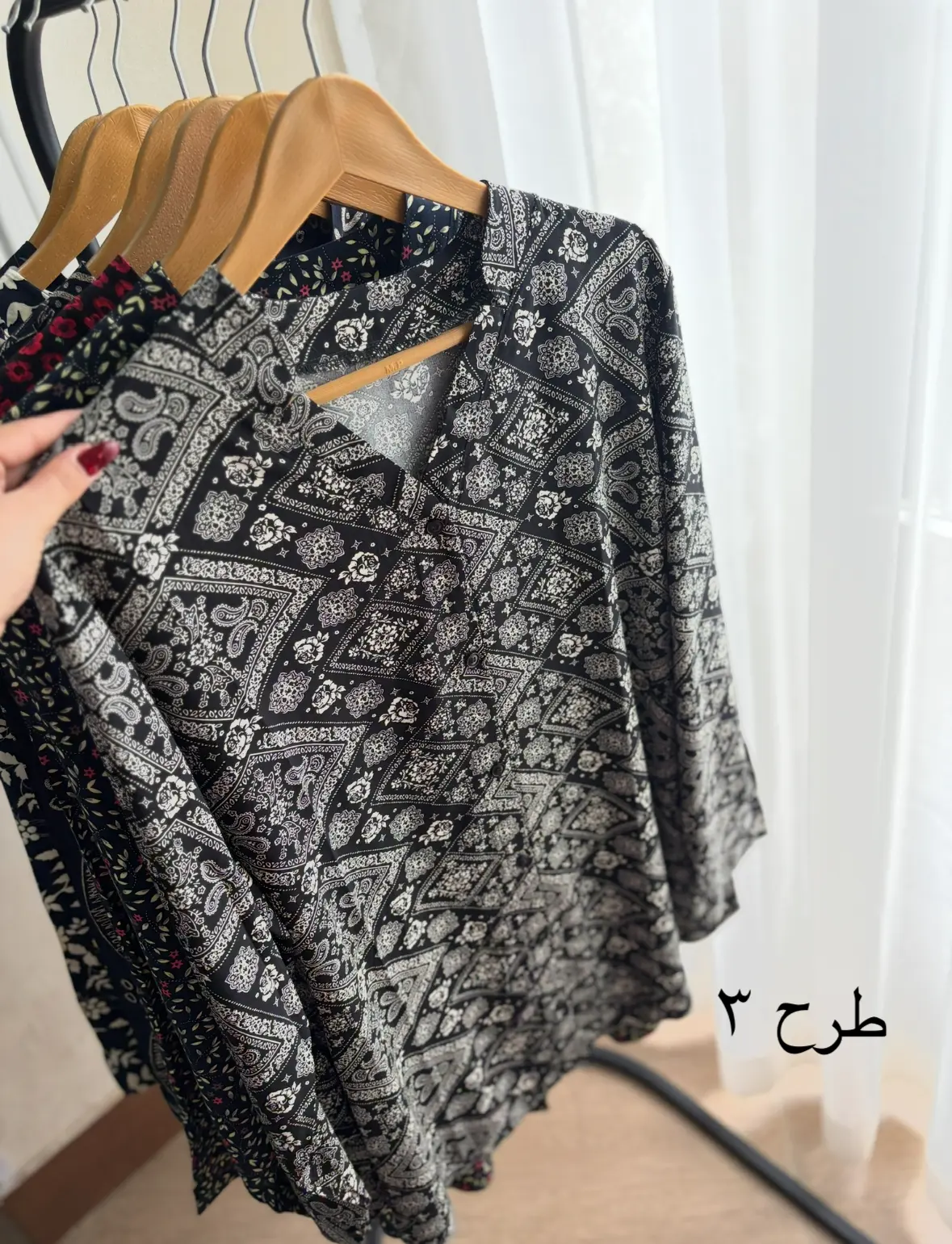 شومیز مانتویی سایزبزرگ