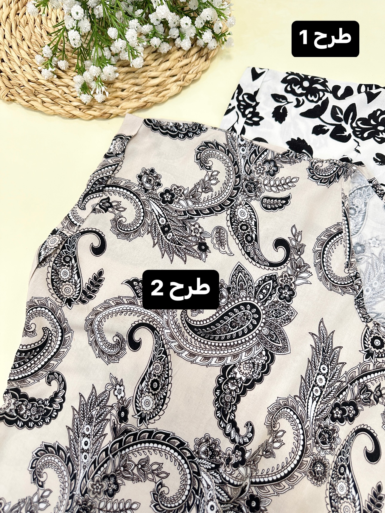 شومیز نخی طرحدار