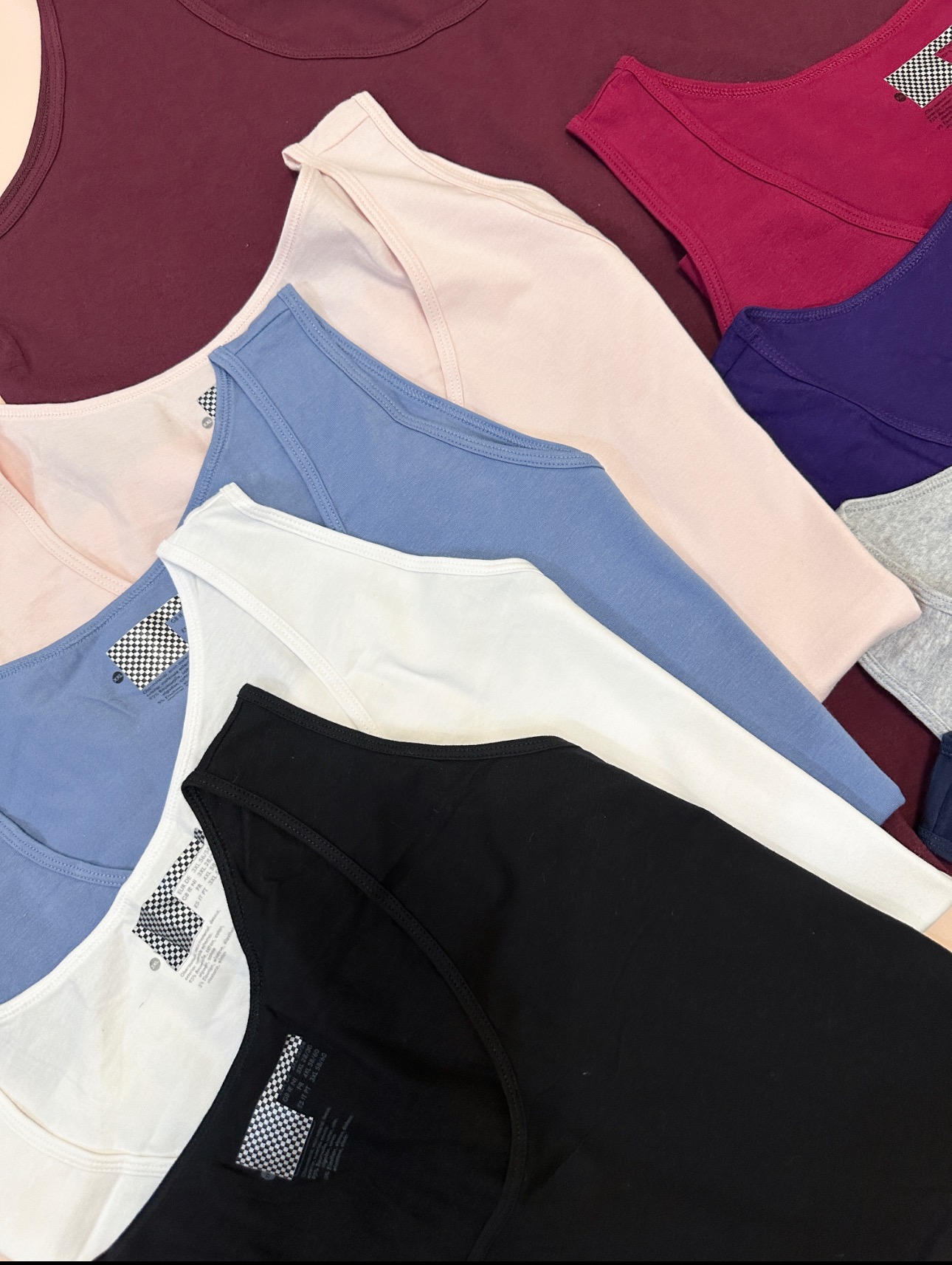 تاپ ساده رنگارنگ